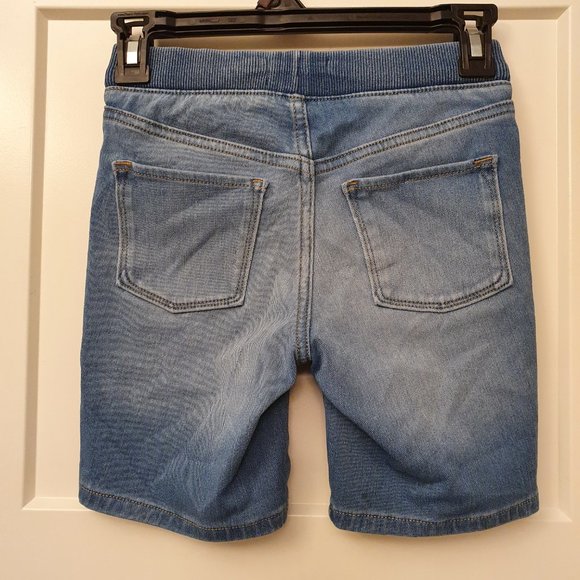 Pull on denim shorts - Picture 2 of 5